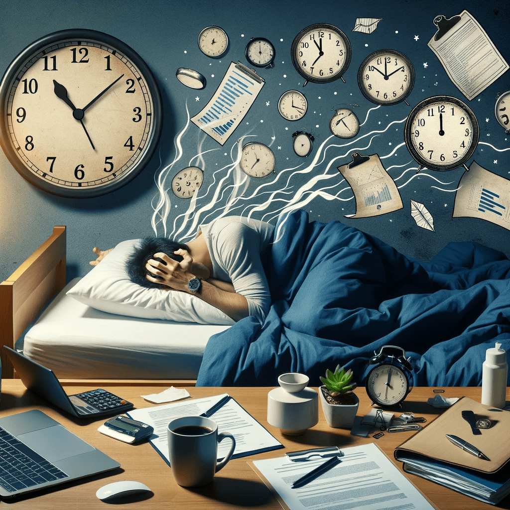 ¿El estrés laboral puede empeorar el insomnio?&nbsp;🌙💼