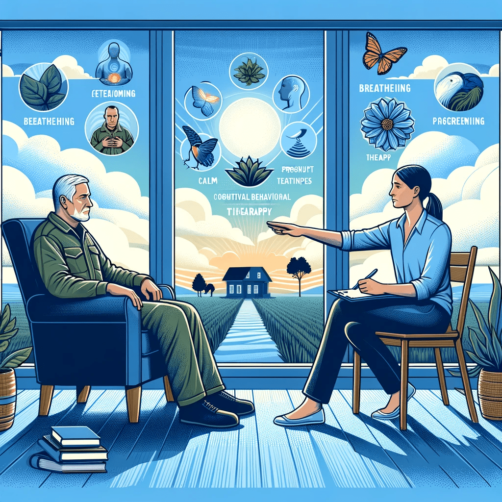🌟 Cómo Encontrar Serenidad en Momentos de Incertidumbre: La Eficacia de la Terapia Cognitivo Conductual en Veteranos con Estrés Postraumático&nbsp;🌟