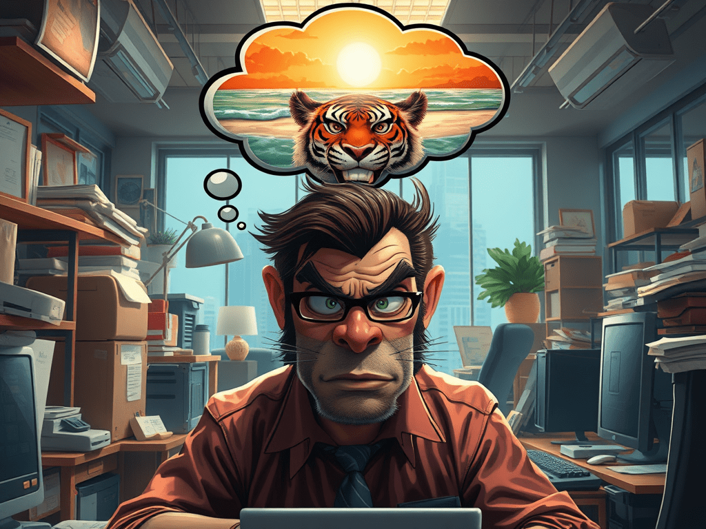 El cerebro no sabe diferenciar entre un tigre y tu jefe, ¡y aquí está la&nbsp;prueba!