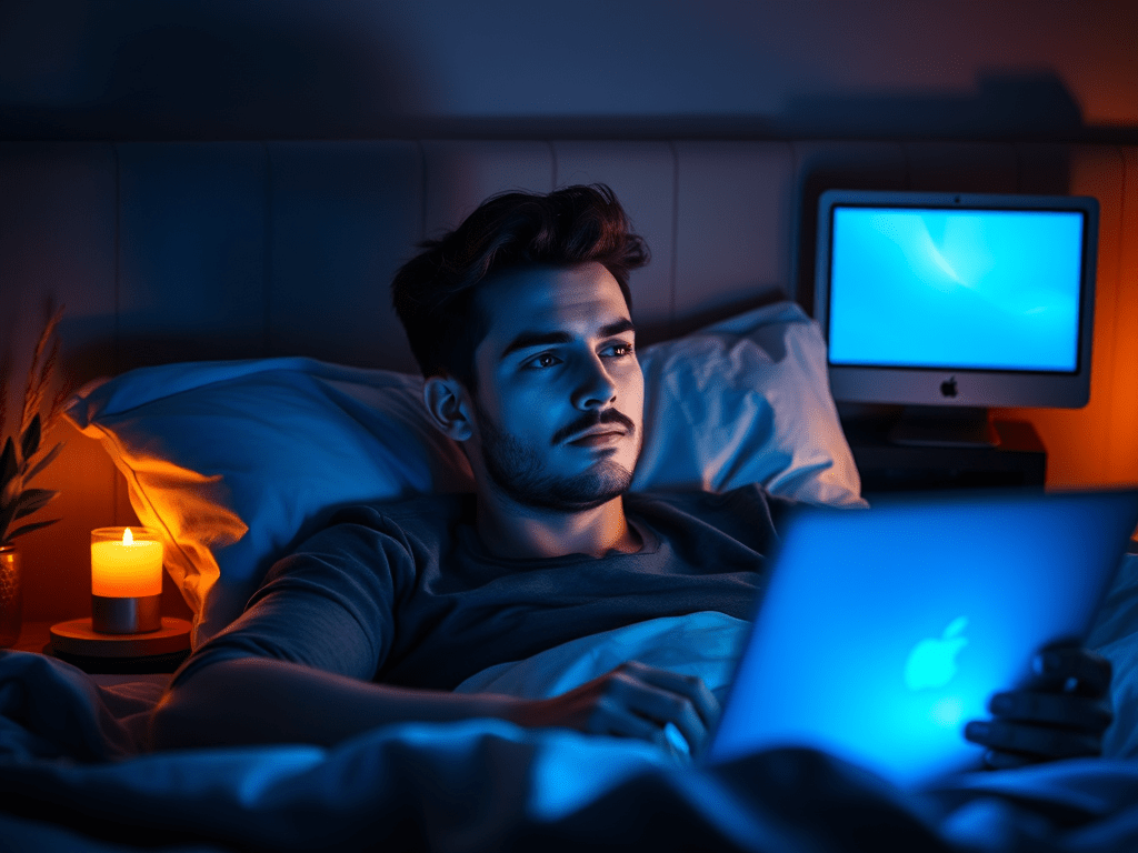 «El efecto de la luz azul en tu sueño y qué hacer al&nbsp;respecto»