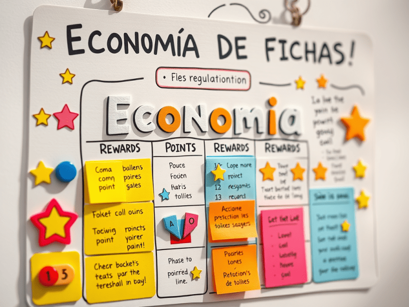 Economía de Fichas: El Sistema de Puntos que Funciona con Niños (y También Contigo)&nbsp;🌟