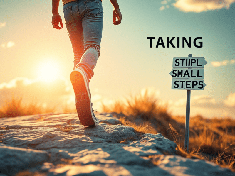 La Psicología Detrás del «Un Pequeño Paso a la Vez» (y Por Qué&nbsp;Funciona)