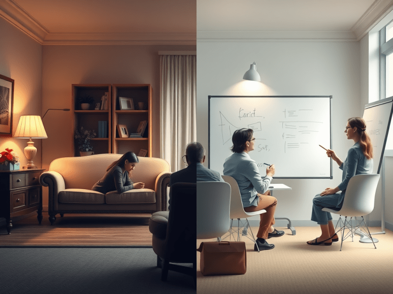 TCC vs. Psicoanálisis: Dos Formas Radicalmente Distintas de Entender tu&nbsp;Mente