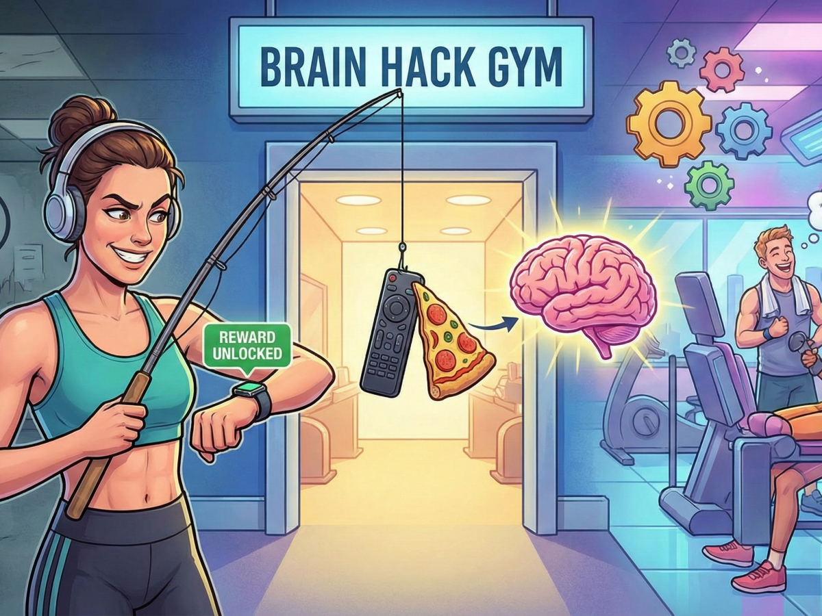 ¿Odias el Gym? 5 Trucos Psicológicos para Engañar a tu Cerebro y Ponerte en Forma (Sin Sufrir&nbsp;Tanto)