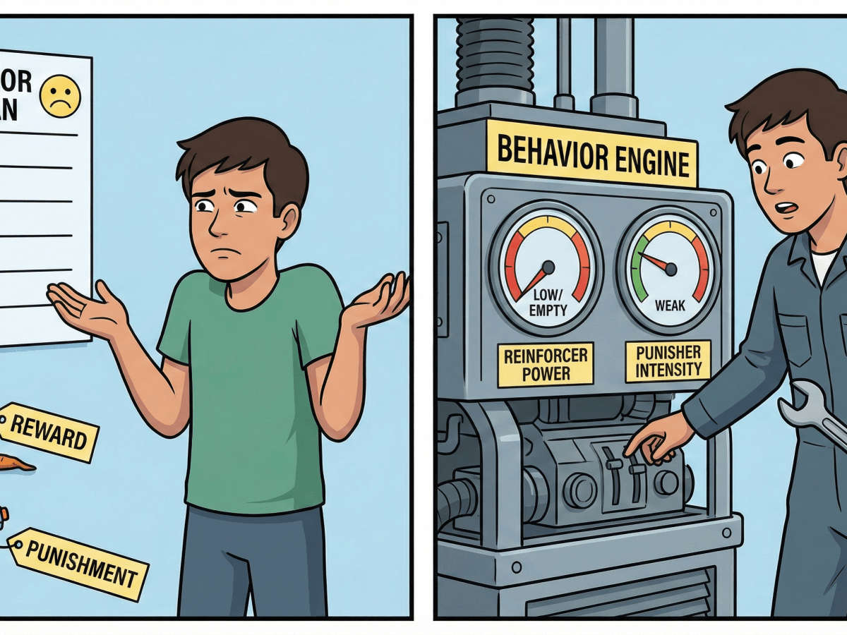 ¿Tu Estrategia No Funciona? Revisa la Potencia de tus Reforzadores y&nbsp;Castigos