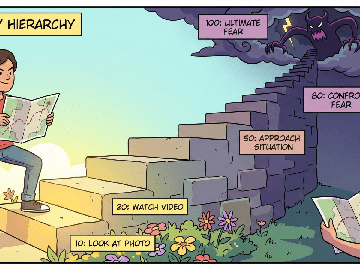 Construye tu Jerarquía de Ansiedad: El Mapa Personalizado para Vencer el&nbsp;Miedo