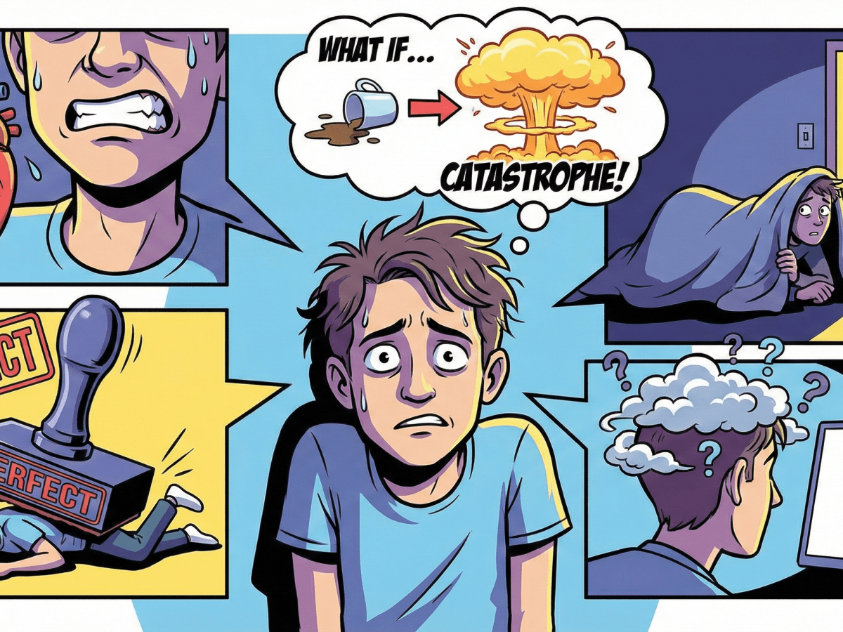 5 señales de que tu ansiedad se está saliendo de control (y cómo&nbsp;detenerla)