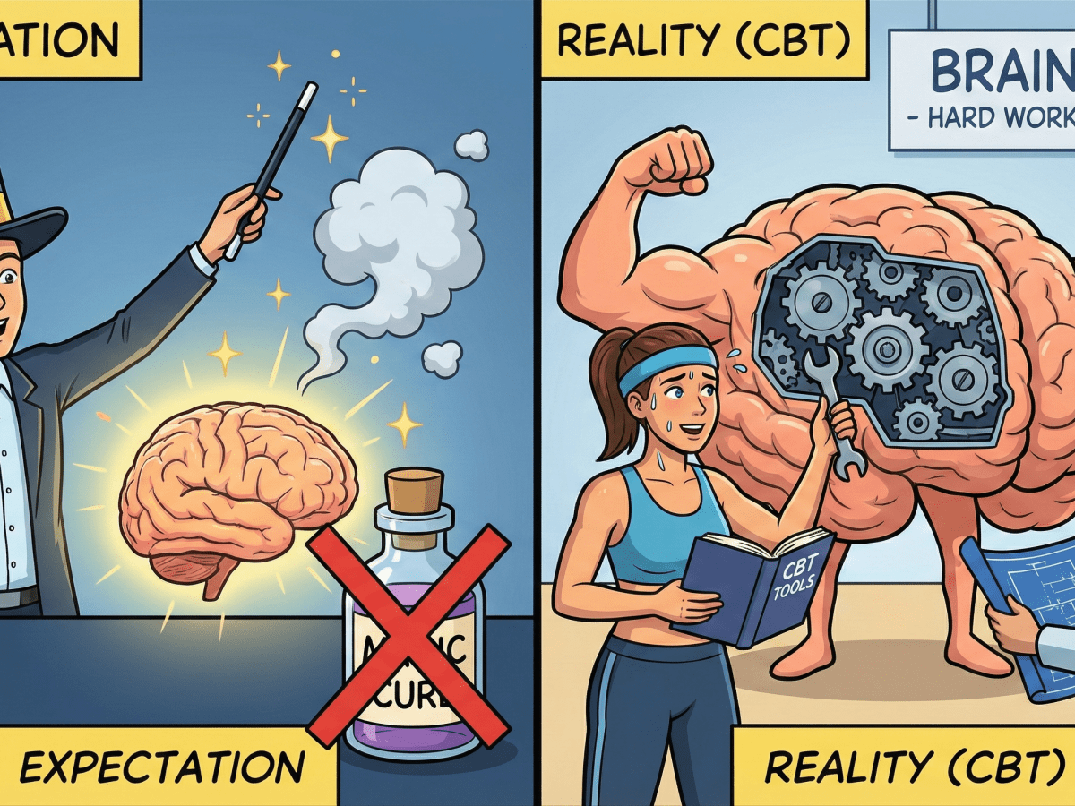 ¿Es la Terapia Cognitivo-Conductual la solución mágica a todos tus problemas? (La verdad&nbsp;incómoda)